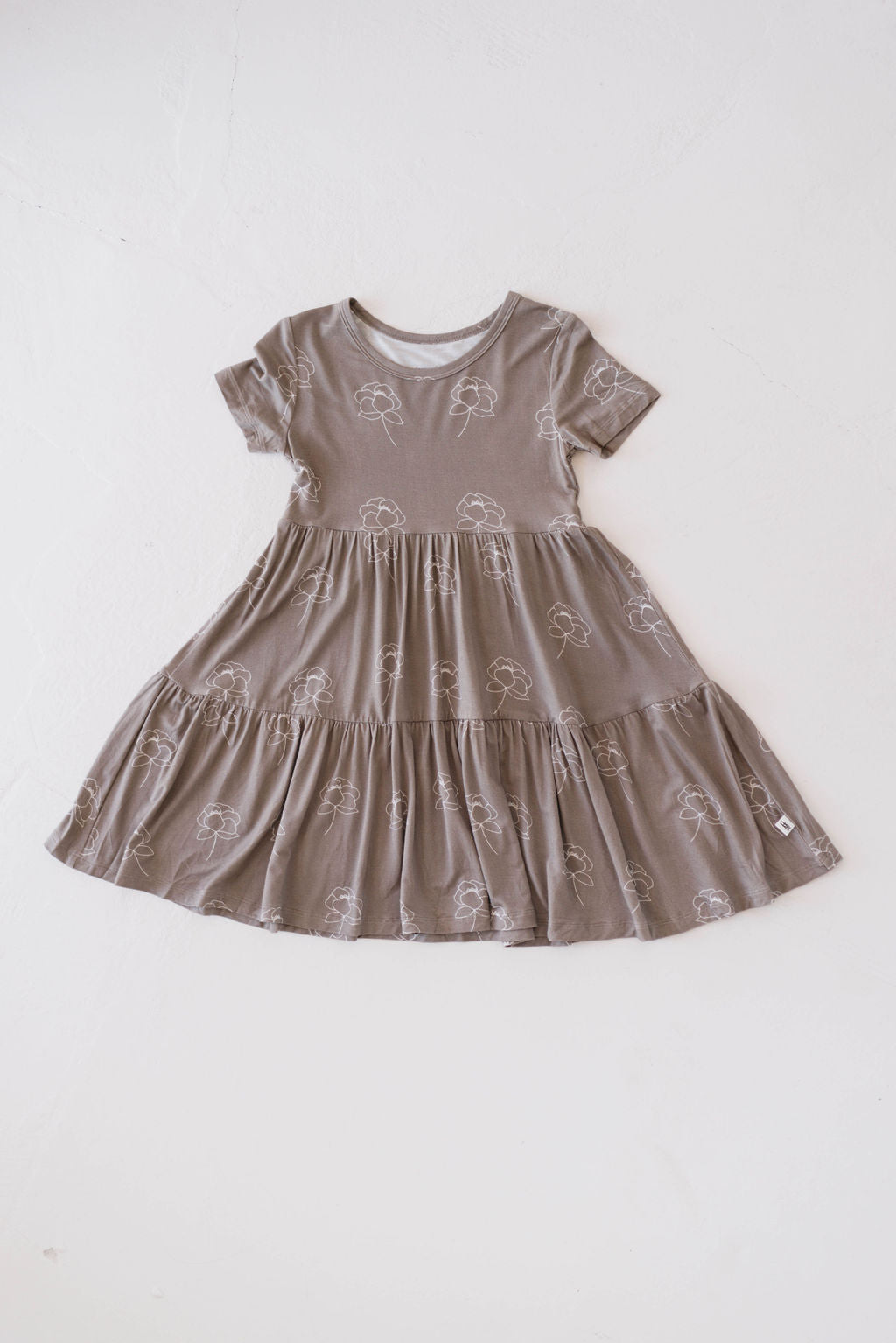 Bamboo Dress | Sweet Dreams Floral Multi Tier Dress dress forever french baby 2/3 Years