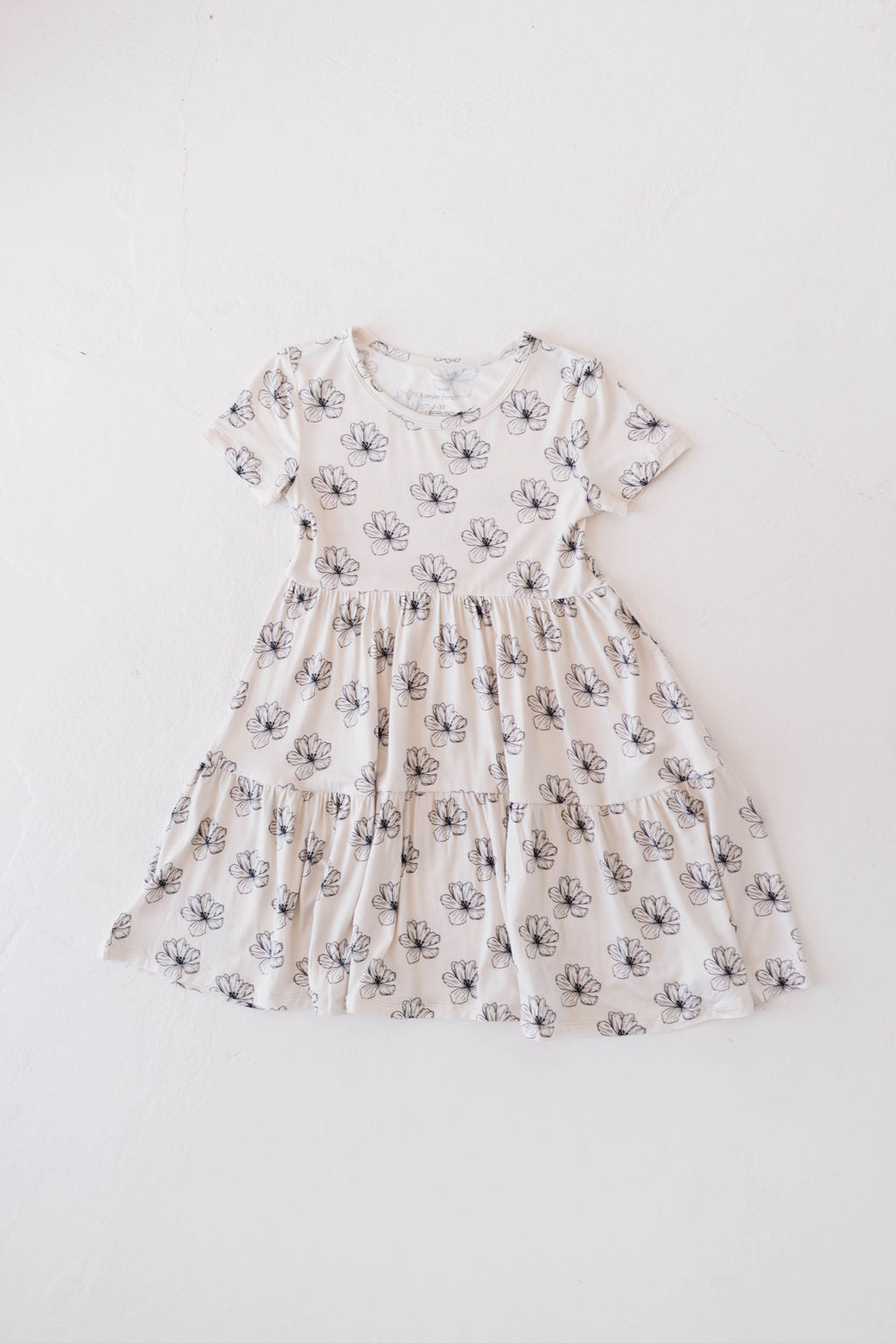 Bamboo Dress | Desert Bloom Multi Tier Dress dress forever french baby 2/3 Years