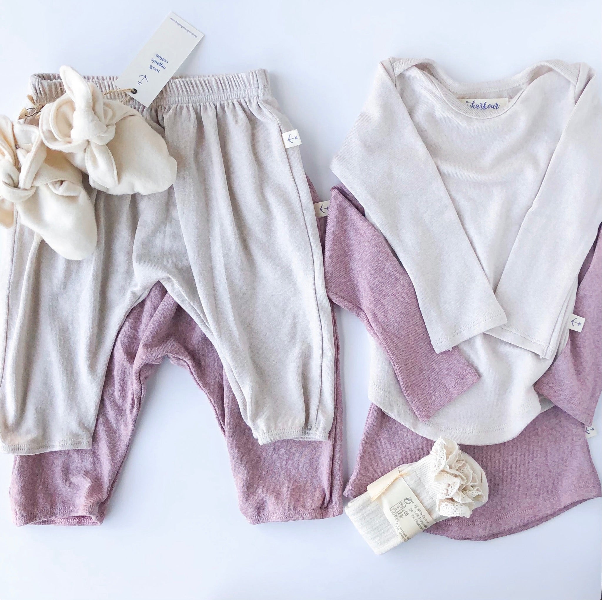 Baby Long Sleeve Cozy Tee - Lilac