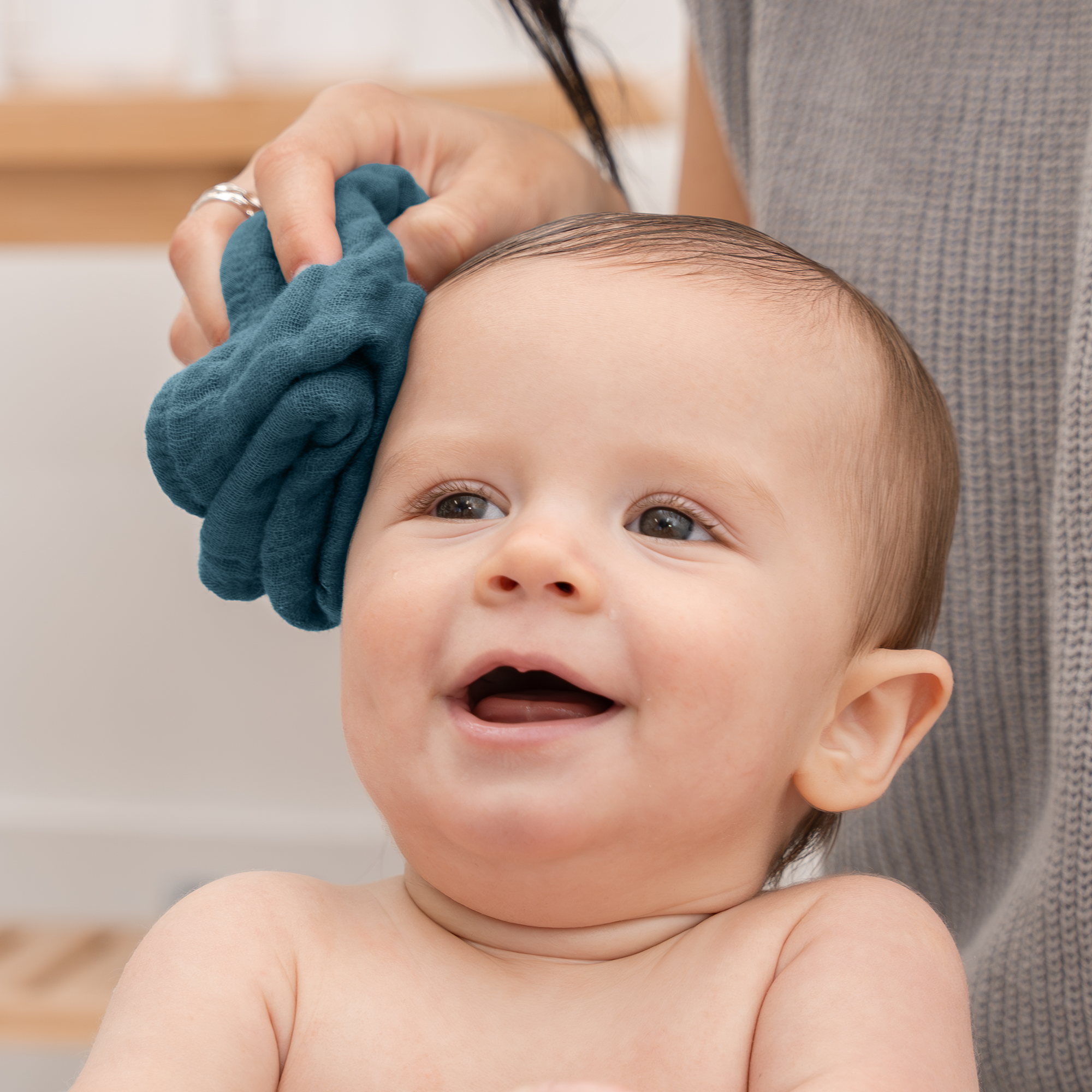 Muslin Washcloths in Neptune