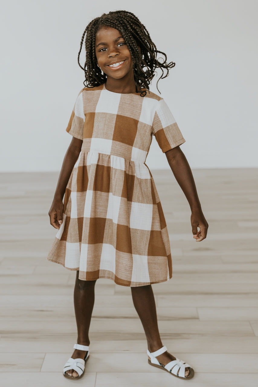 Mini Maddie Buffalo Plaid Dress