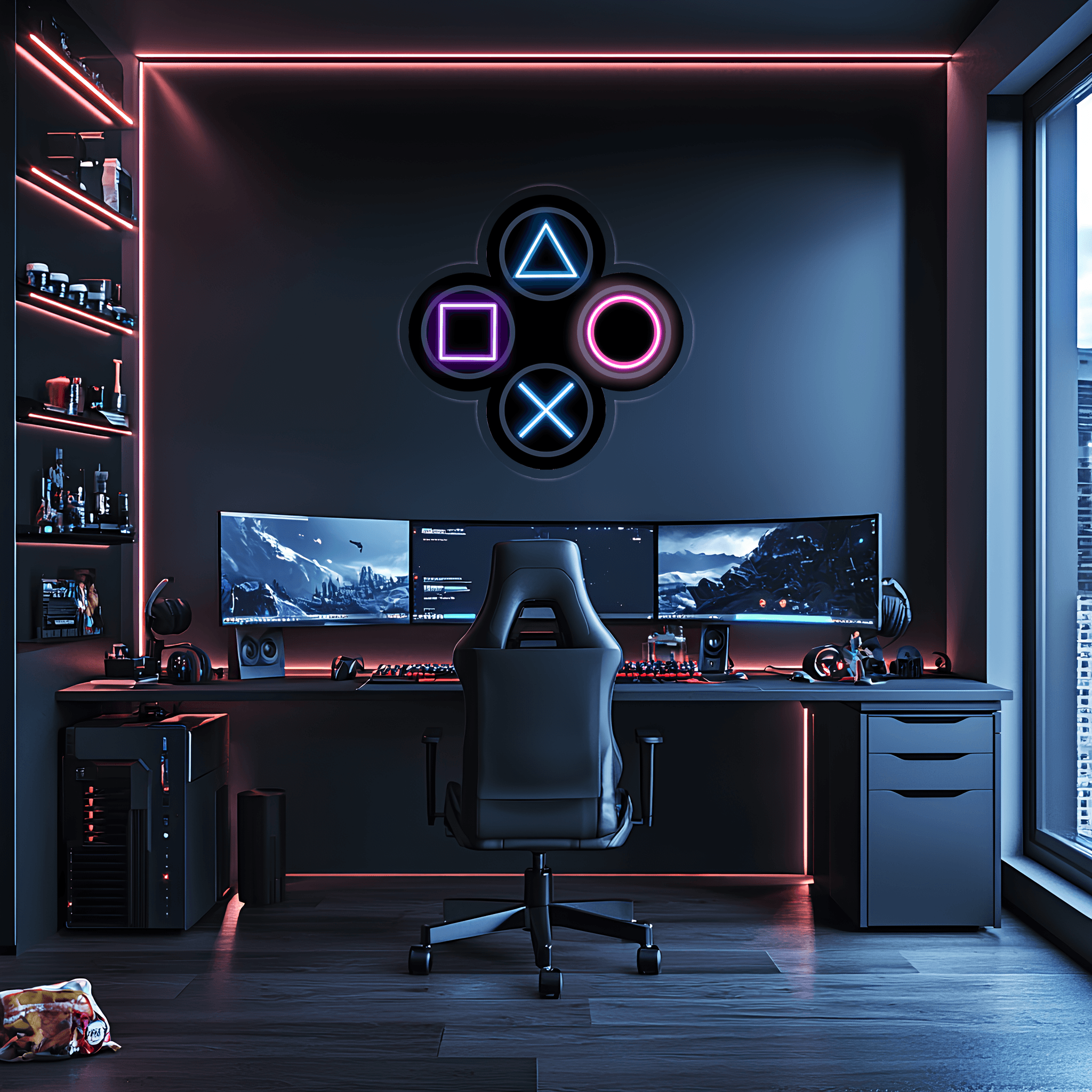 Gamer Plexiglass Neon Art, Gamer Neon Sign, Neon Light Sign, Neon Wall Art, Neon Sign, Neon Light Sign, Neon Gifts, Gamer Gifts