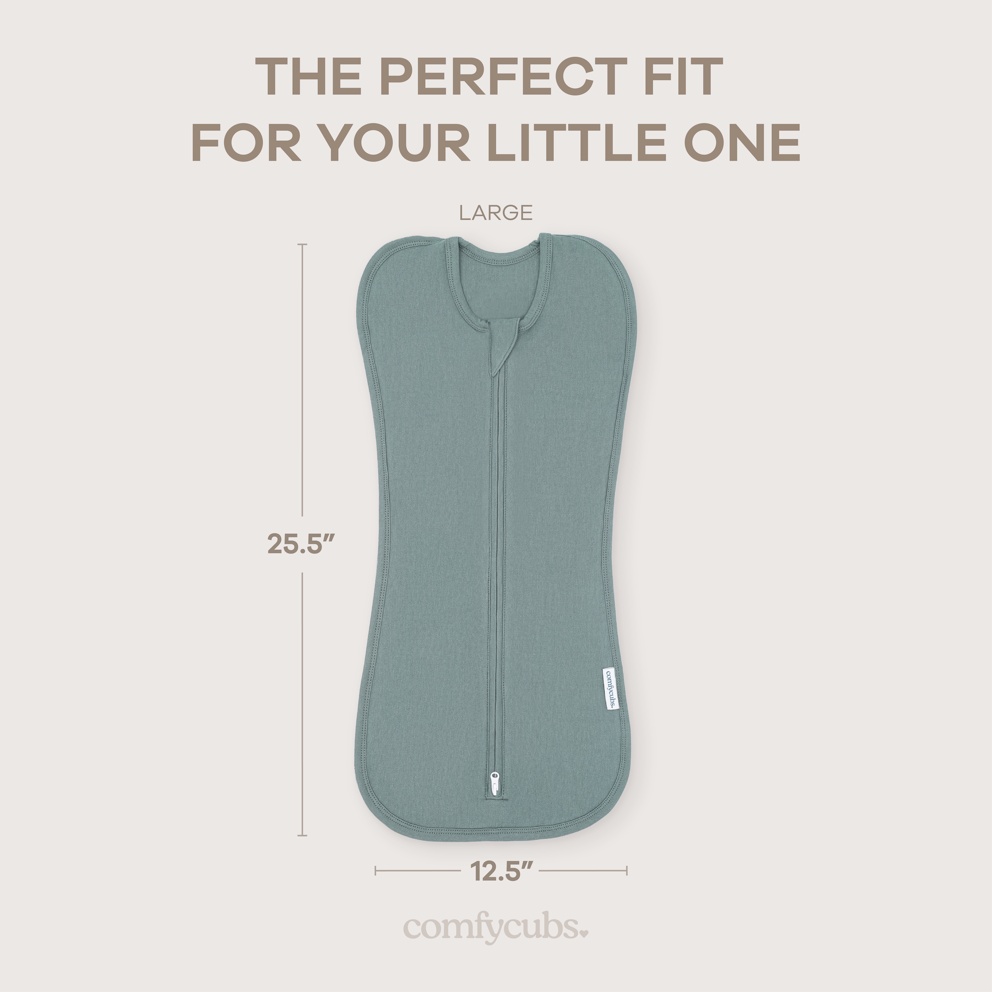 Easy Zipper Swaddle Blankets in Nomadic Blue, Azul