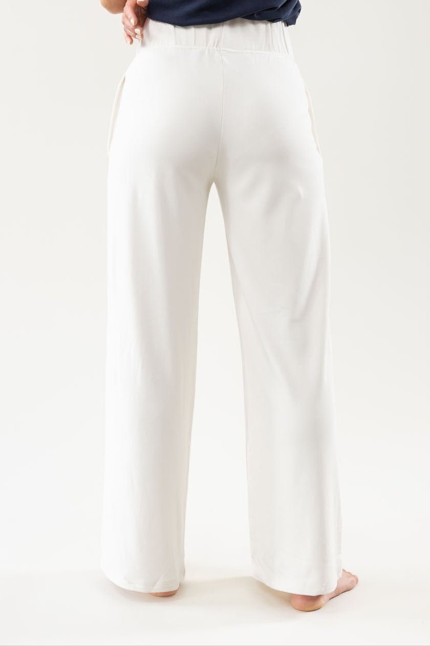 Women's Brushed Bamboo Wide Leg Pull-On Pant