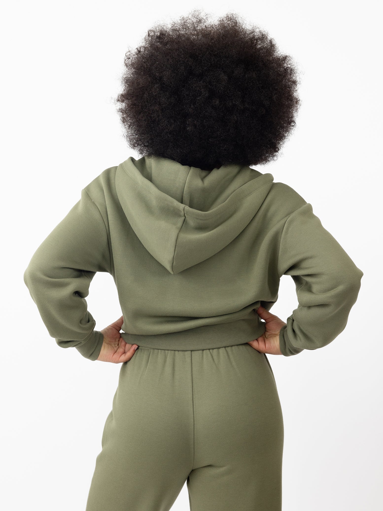 Women's CityScape Cropped Full Zip