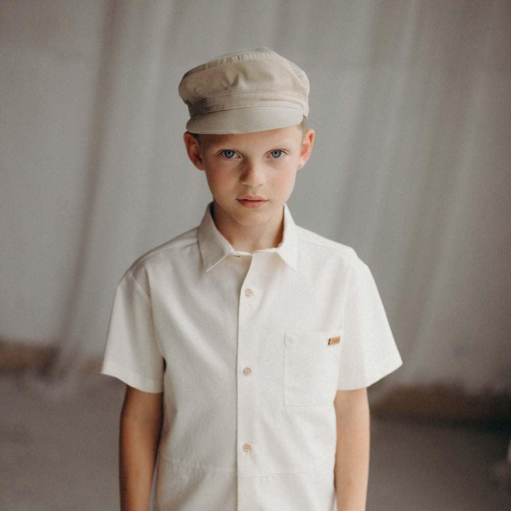 Beige Peak Cap - FINAL SALE