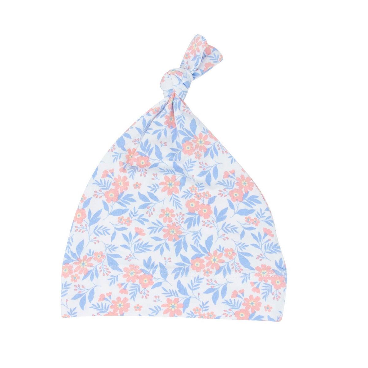 Knot Hat - Vintage Flower Pink