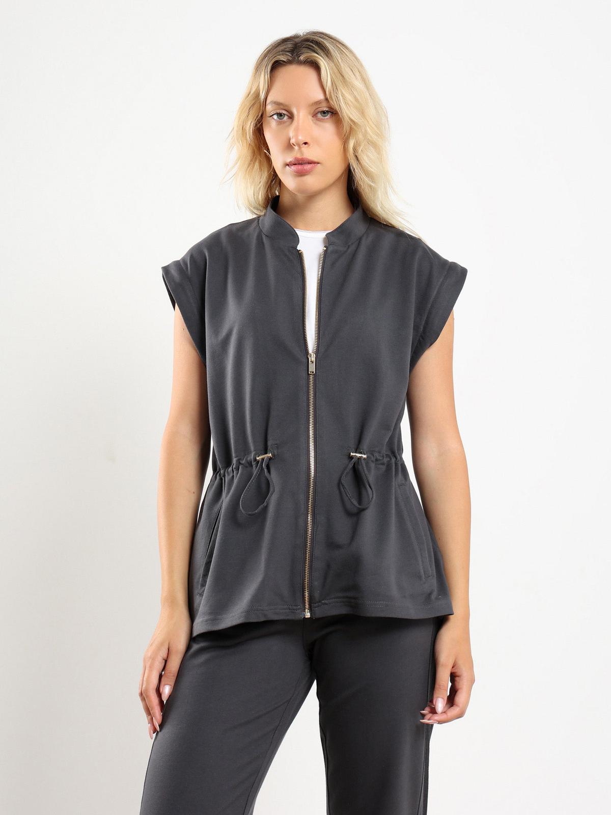 Siham Jacket - Midnight Grey