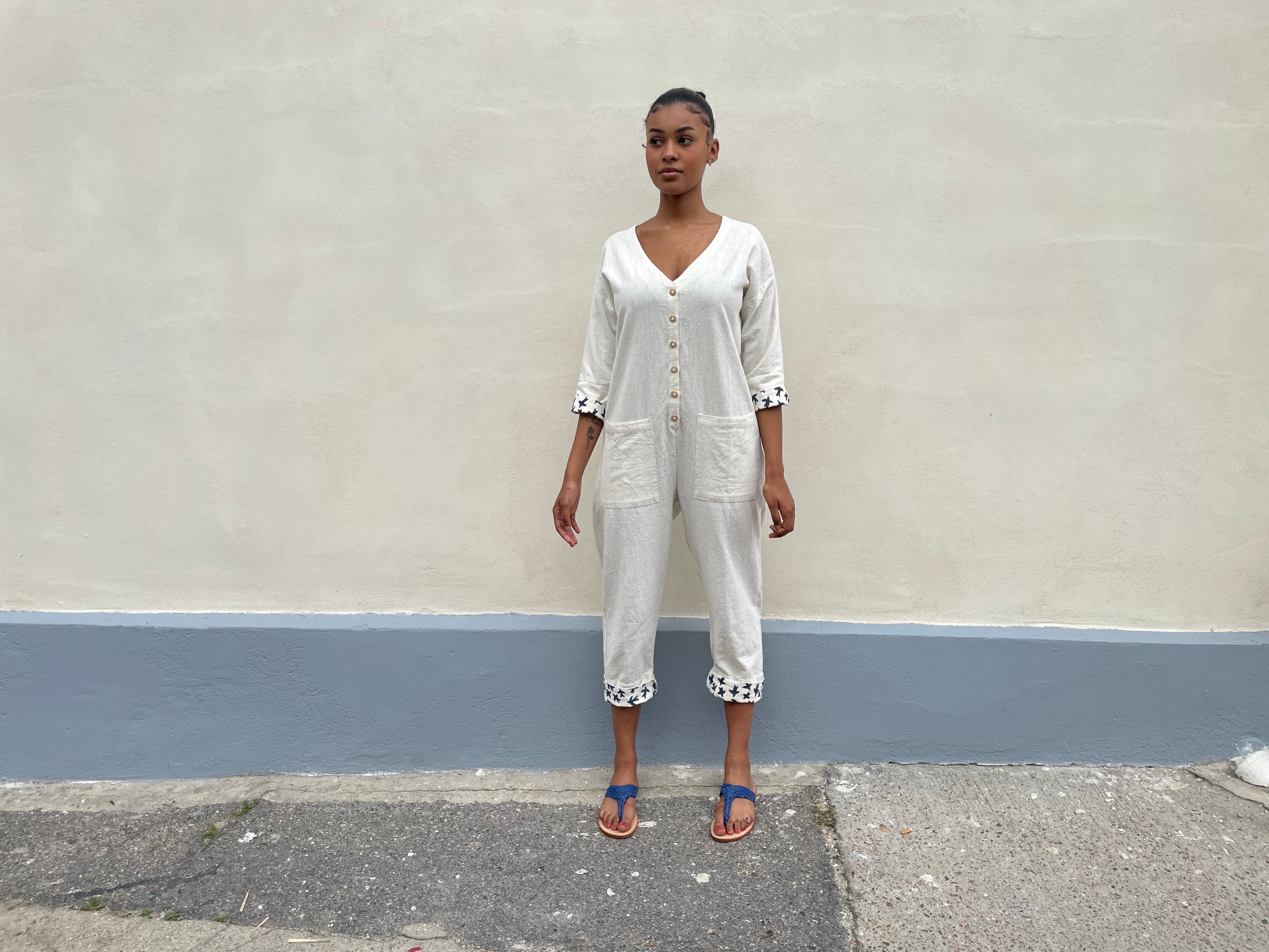 Liberté White Jumpsuit