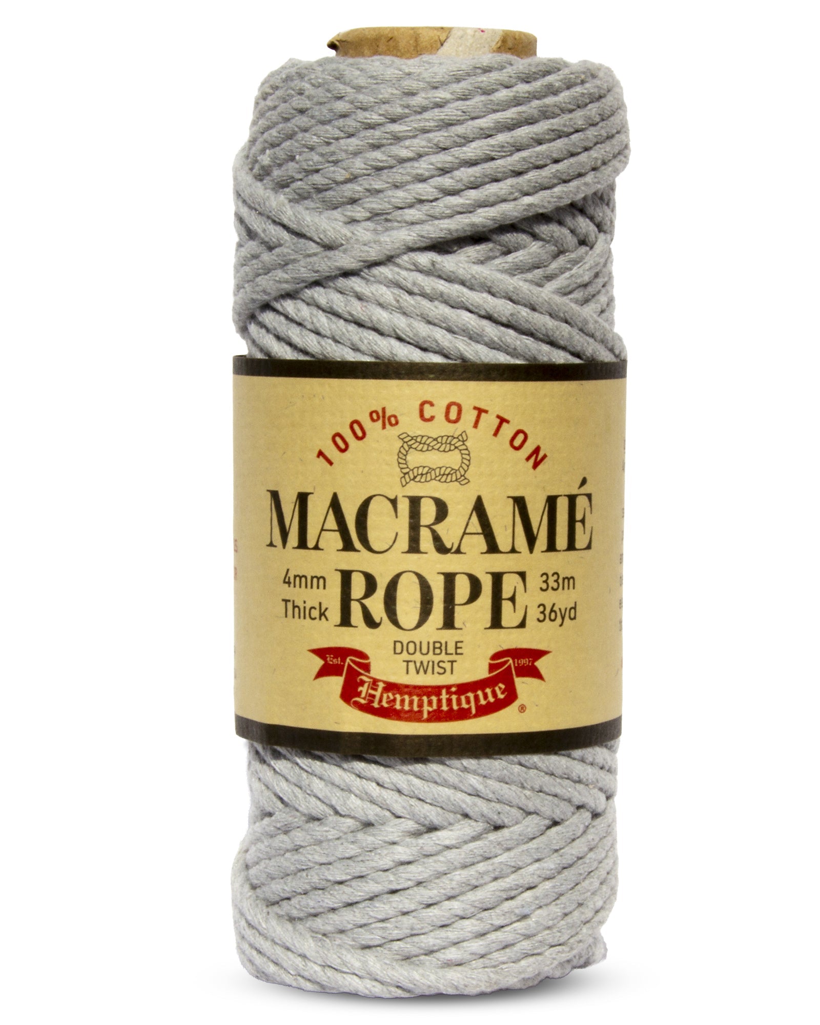 Double Twist Egyptian Cotton Macramé Rope