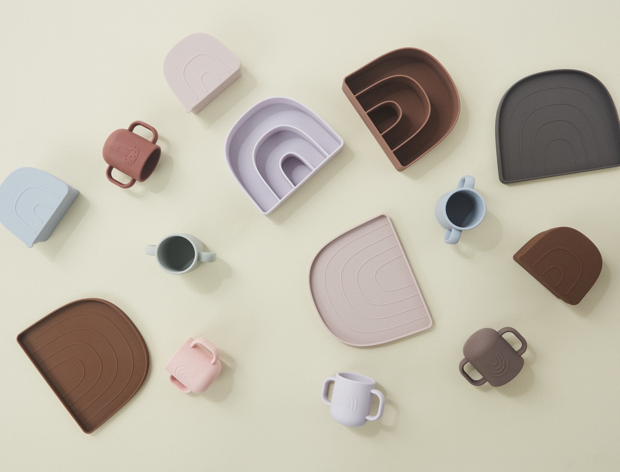 Kappu Cup - Pack of 2 - Dusty Blue/Choko