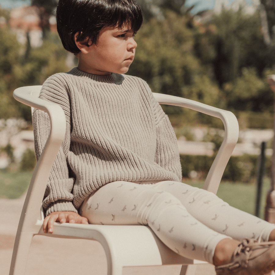 The Chunky Knit Sweater - Espresso