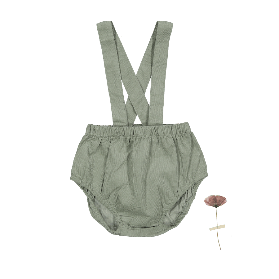 The Corduroy Romper - Sage