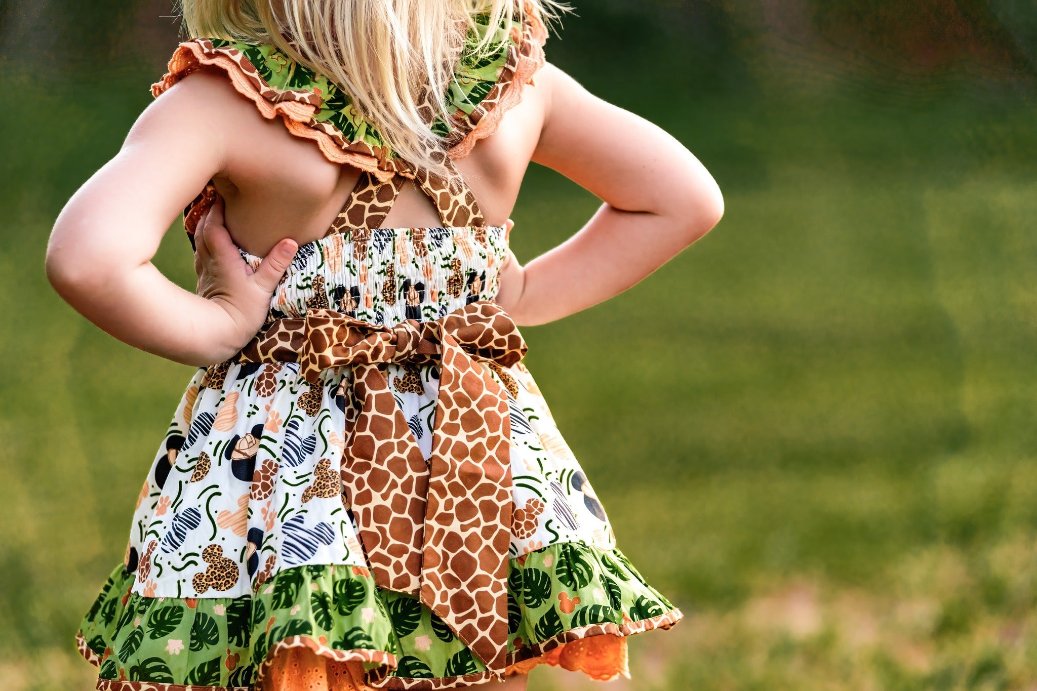 Animal Kingdom Safari Pinafore