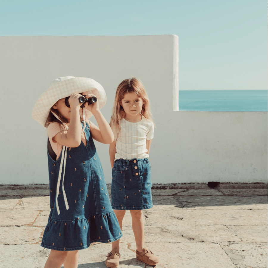 The Denim Dress - Mini Tulip