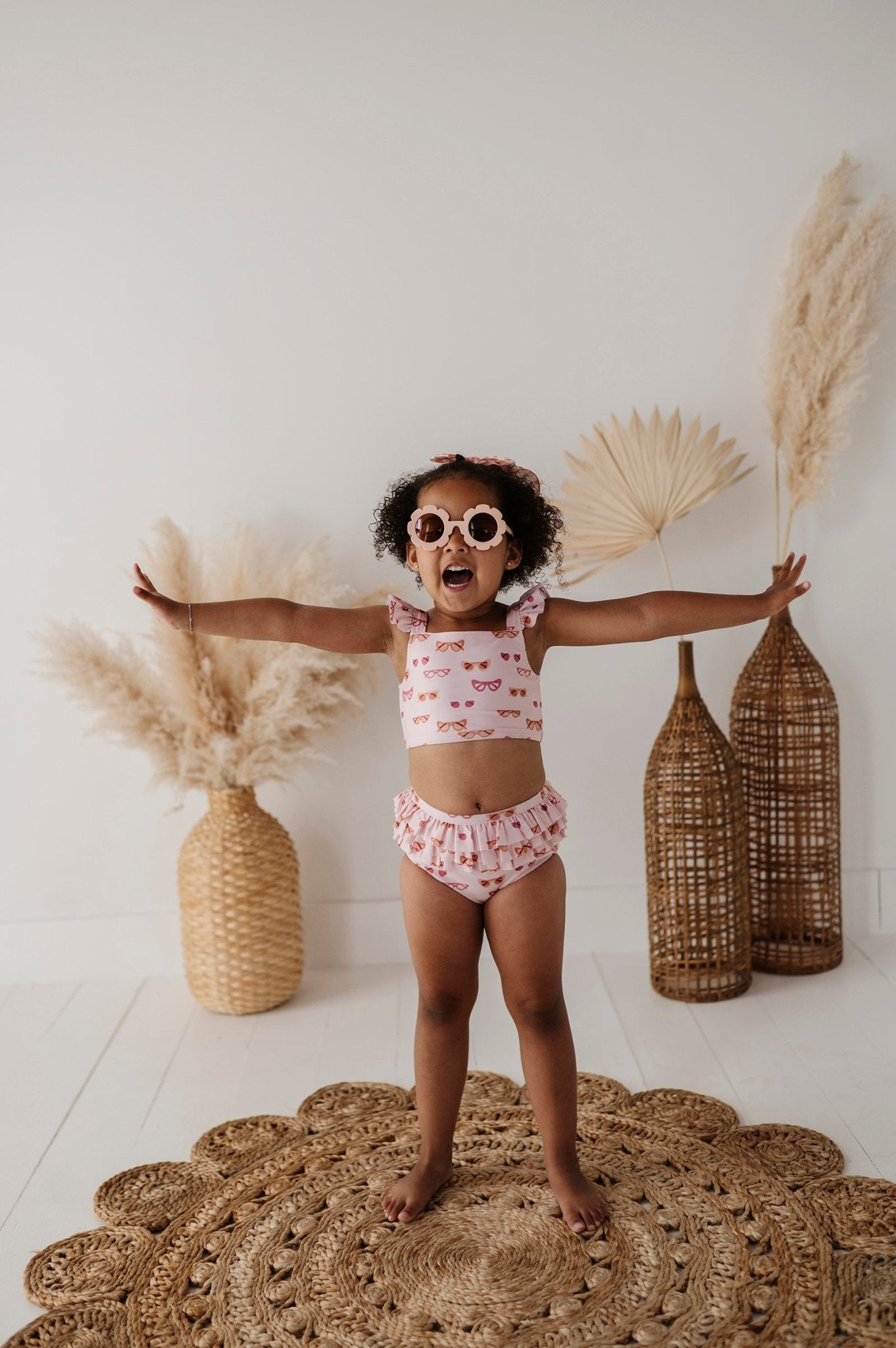 Girl's Two-Piece Swim Set