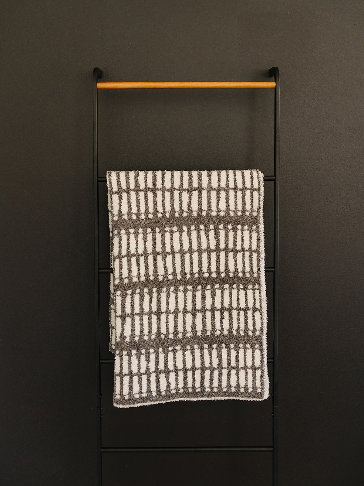 Grey Plush Blanket Mebie Baby