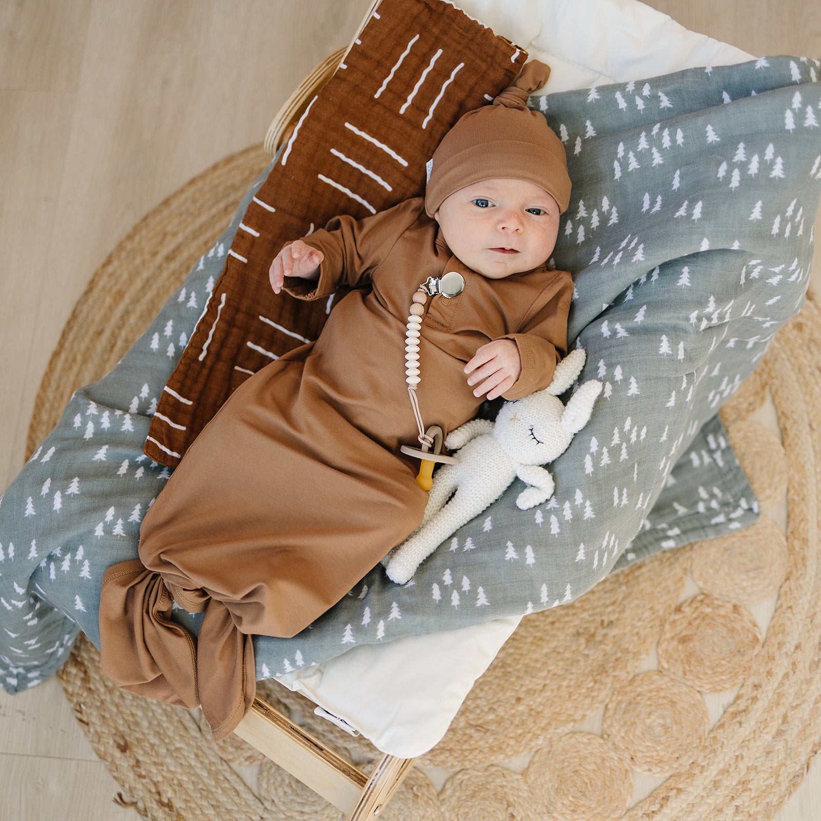 Mustard Mudcloth Muslin Burp Cloth Mebie Baby