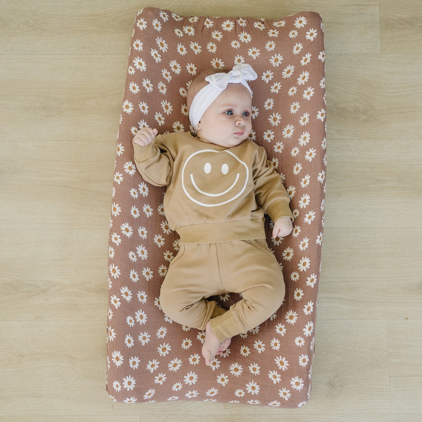 Daisy Dream Muslin Changing Pad Cover Mebie Baby
