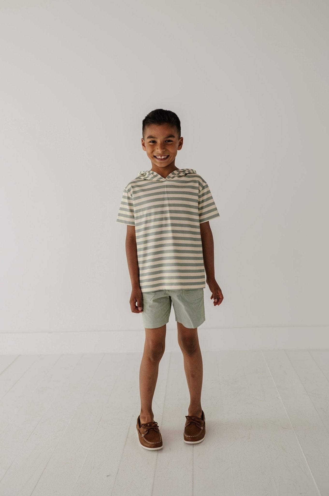 Short Sleeve Hoodie Pullover