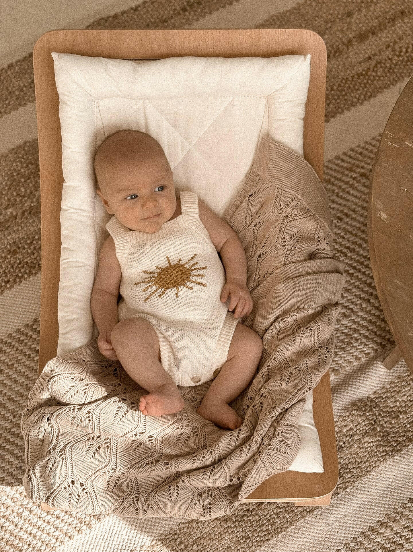 Luna + Luca Mr. Sun Romper  Luna + Luca