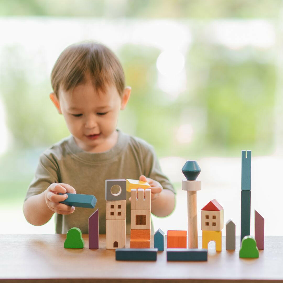 Cityscape Blocks  PlanToys