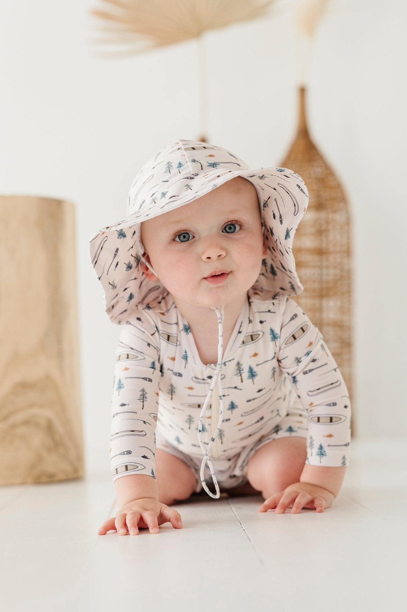 Baby One-Piece Rash Guard Swimsuit