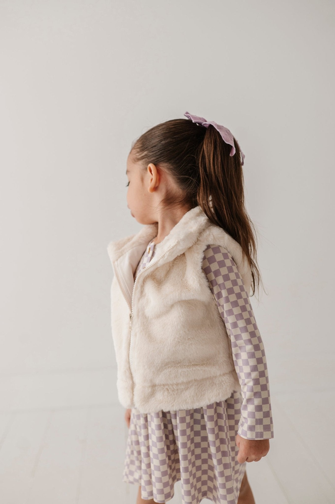 Girl's Fur Vest