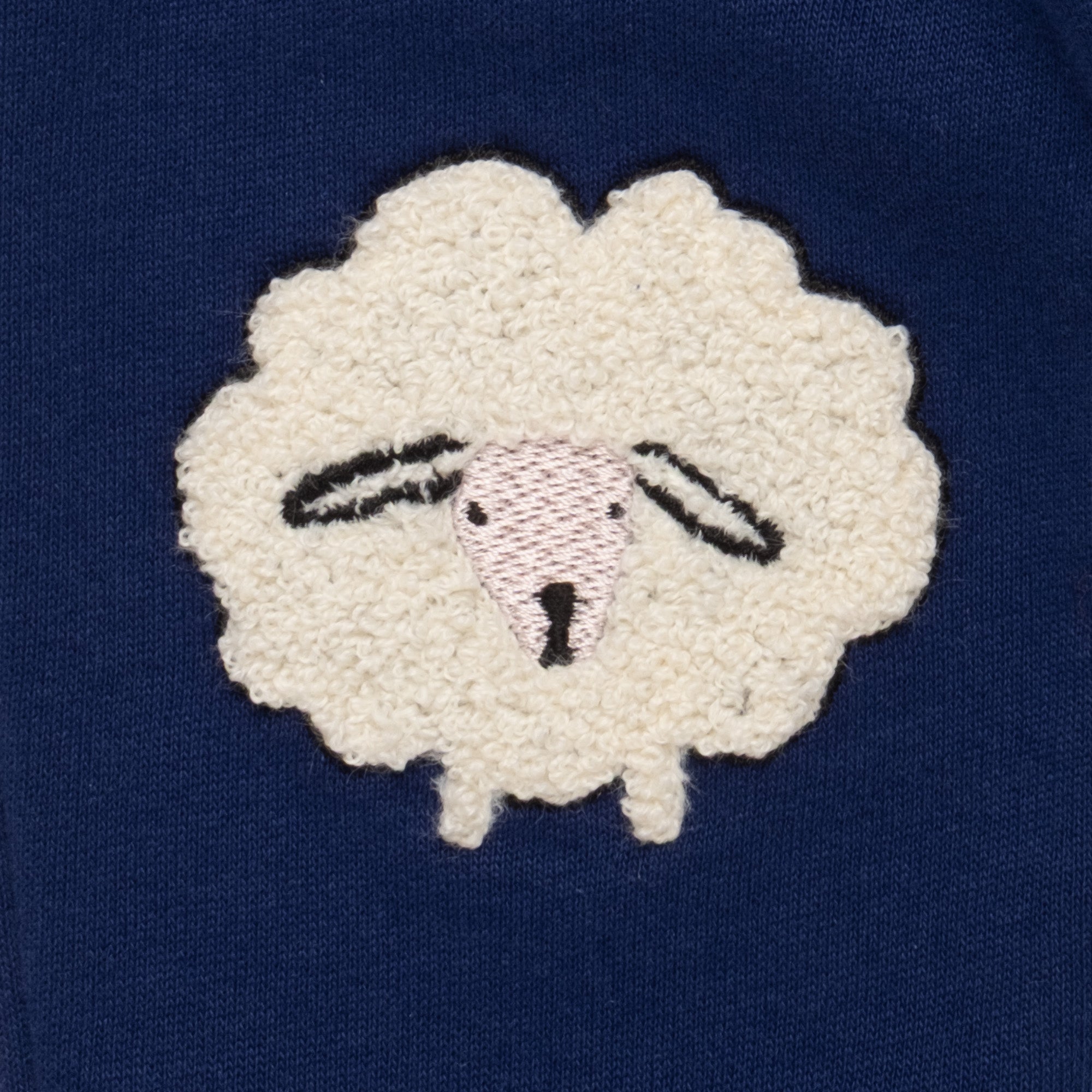 Embroidered Cozy Sheep Jogger