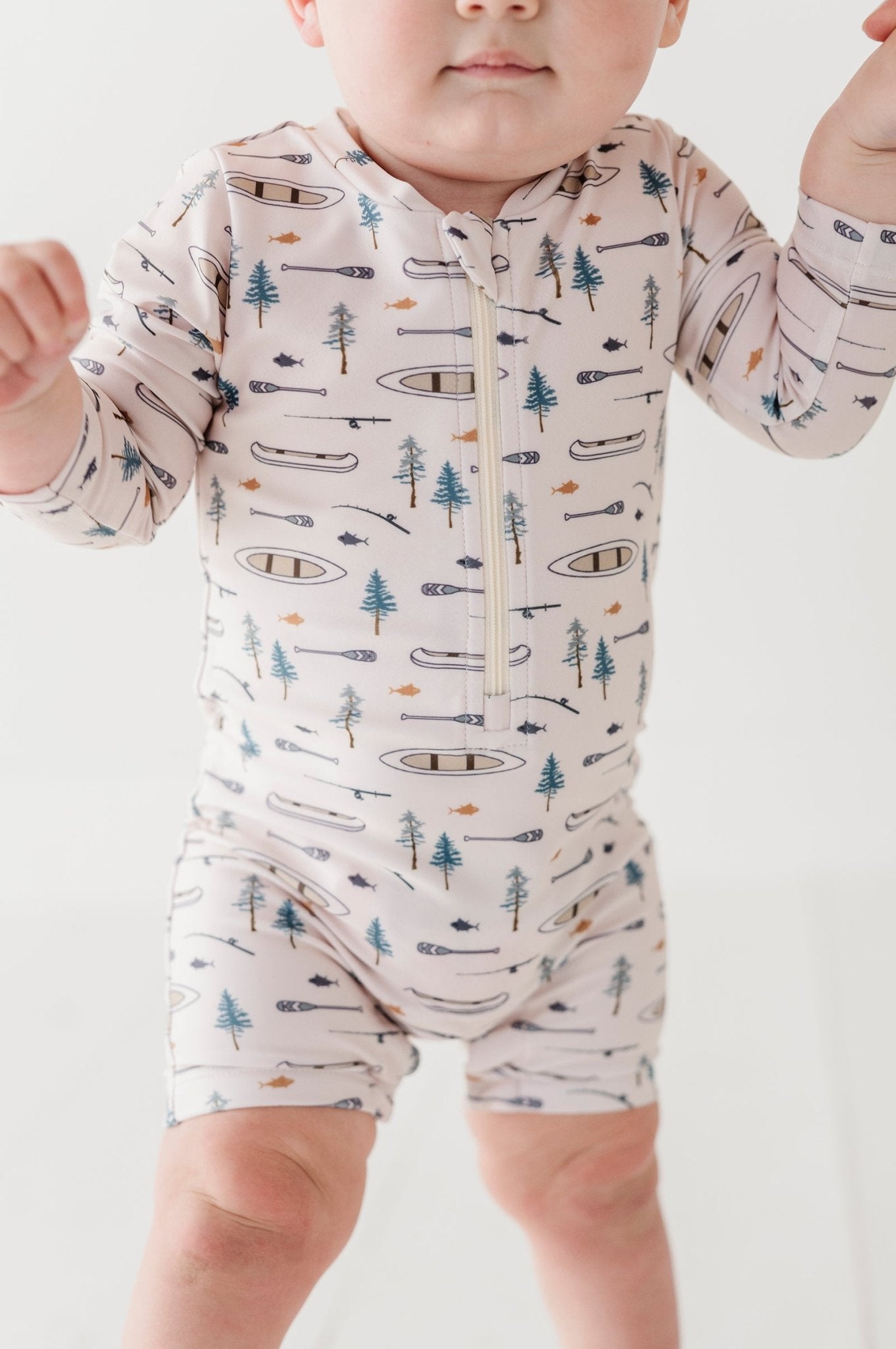 Baby One-Piece Rash Guard Swimsuit