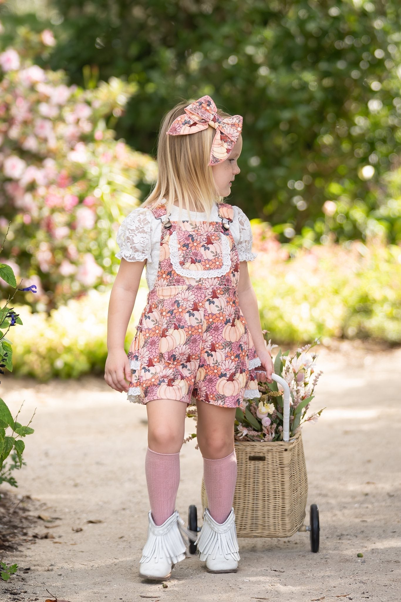 Harvest Blossom Overalls