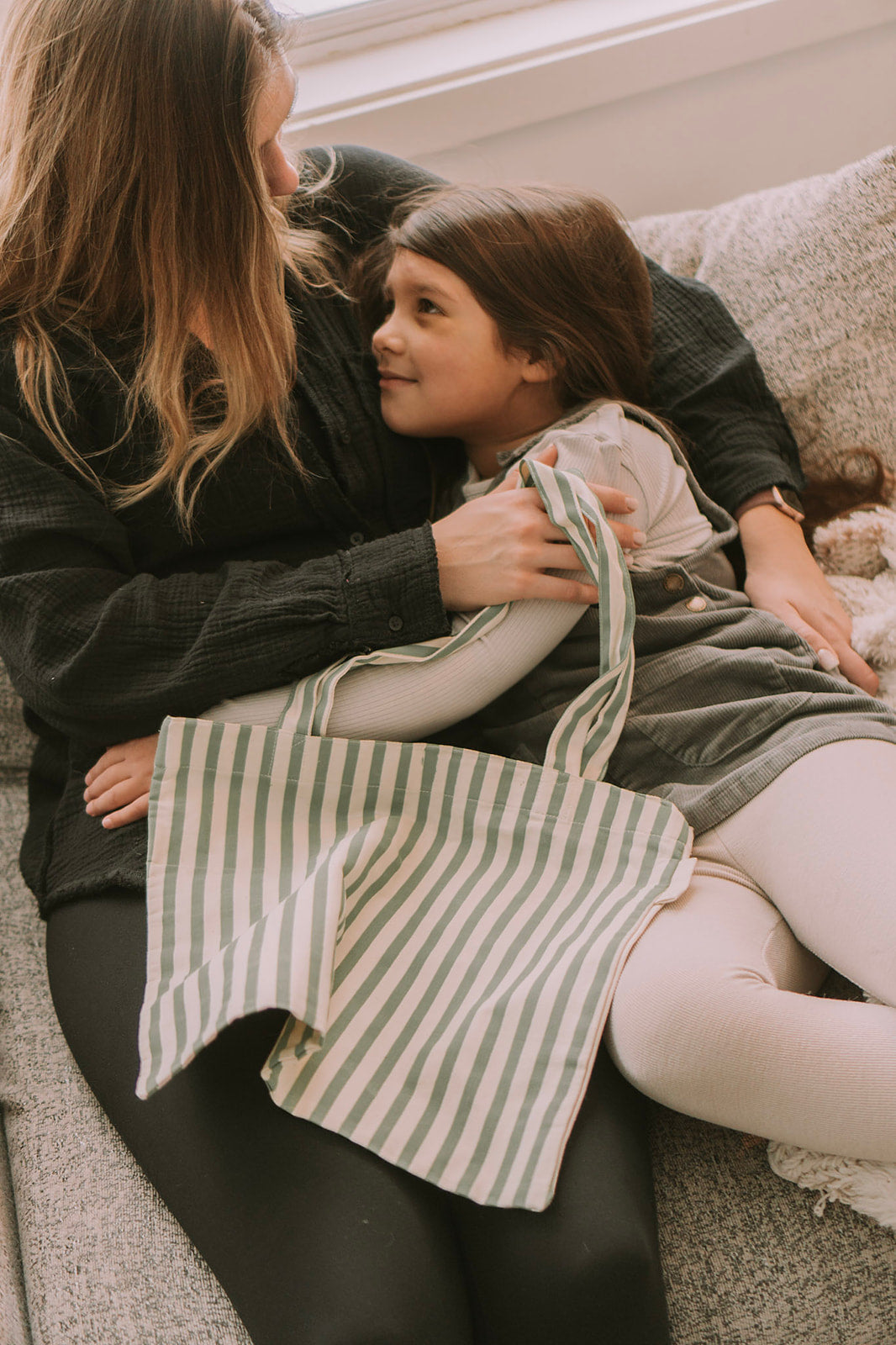 Brave Canvas Tote + Mini Tote Bag Set