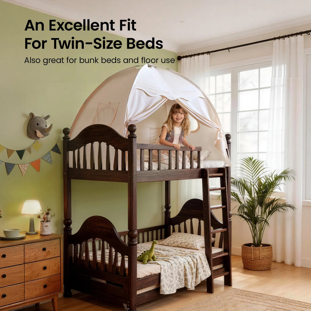 Tiny Land® Versatile Kids Bed Tent & Play Tent