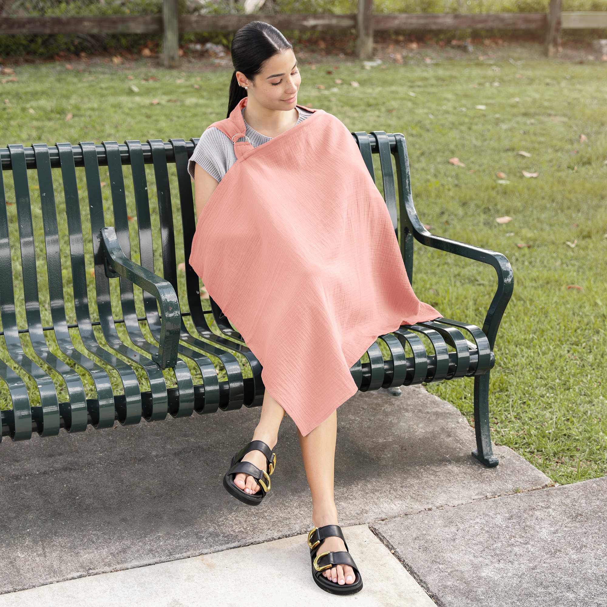 Muslin Nursing Cover, Pack of 1 in Lace