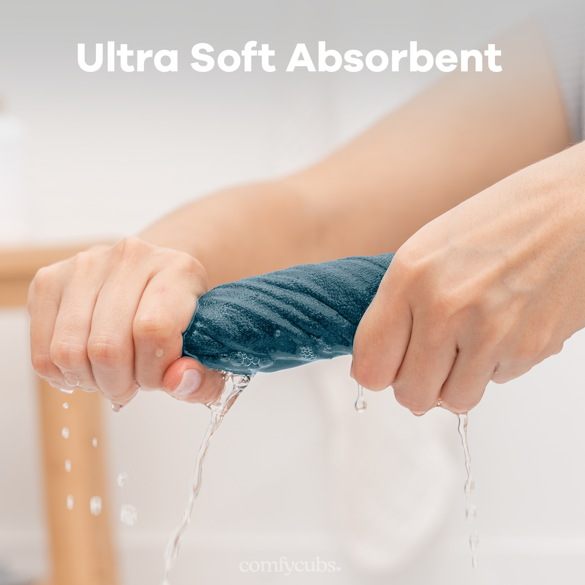 Muslin Washcloths in Neptune