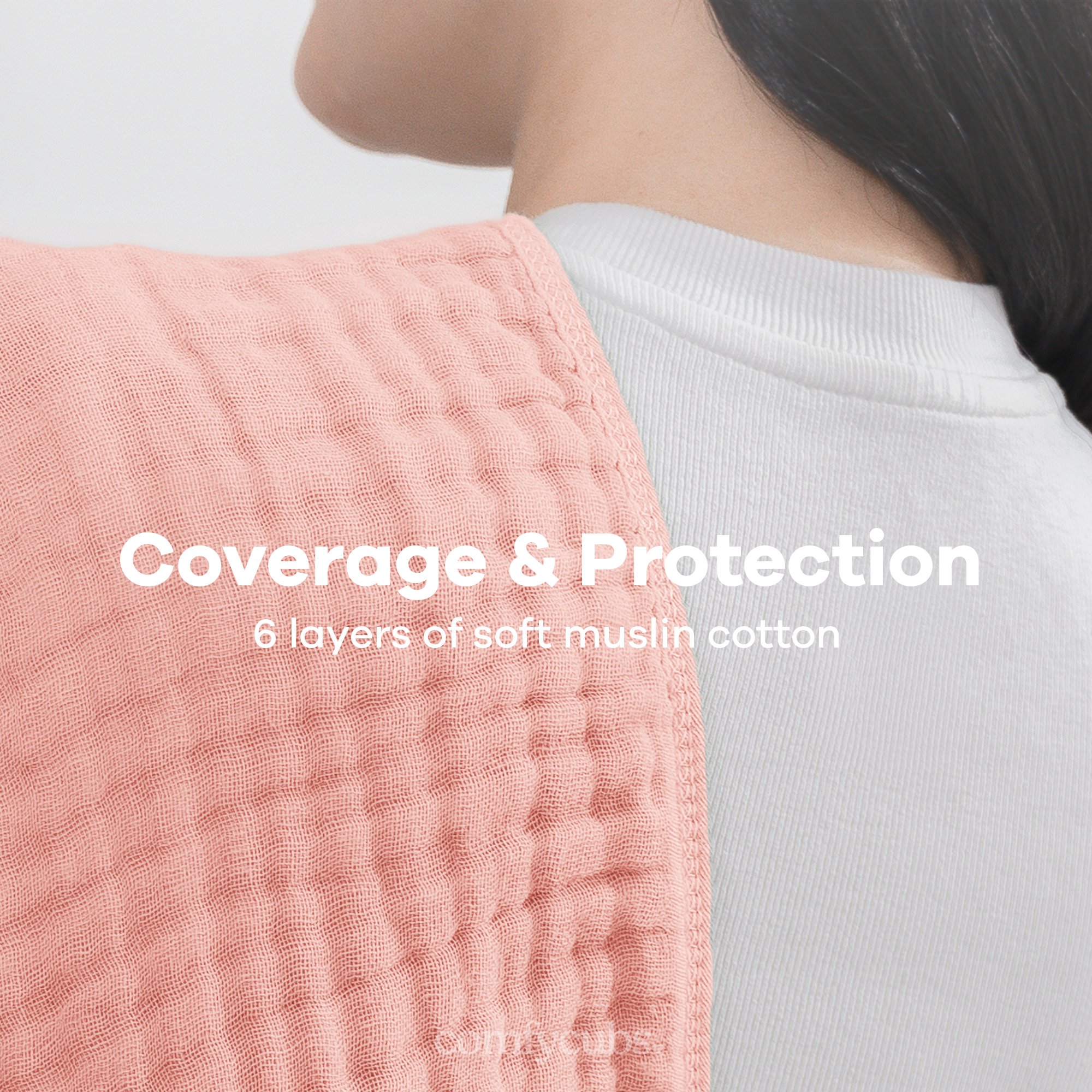 Muslin Burp Cloths in Lace