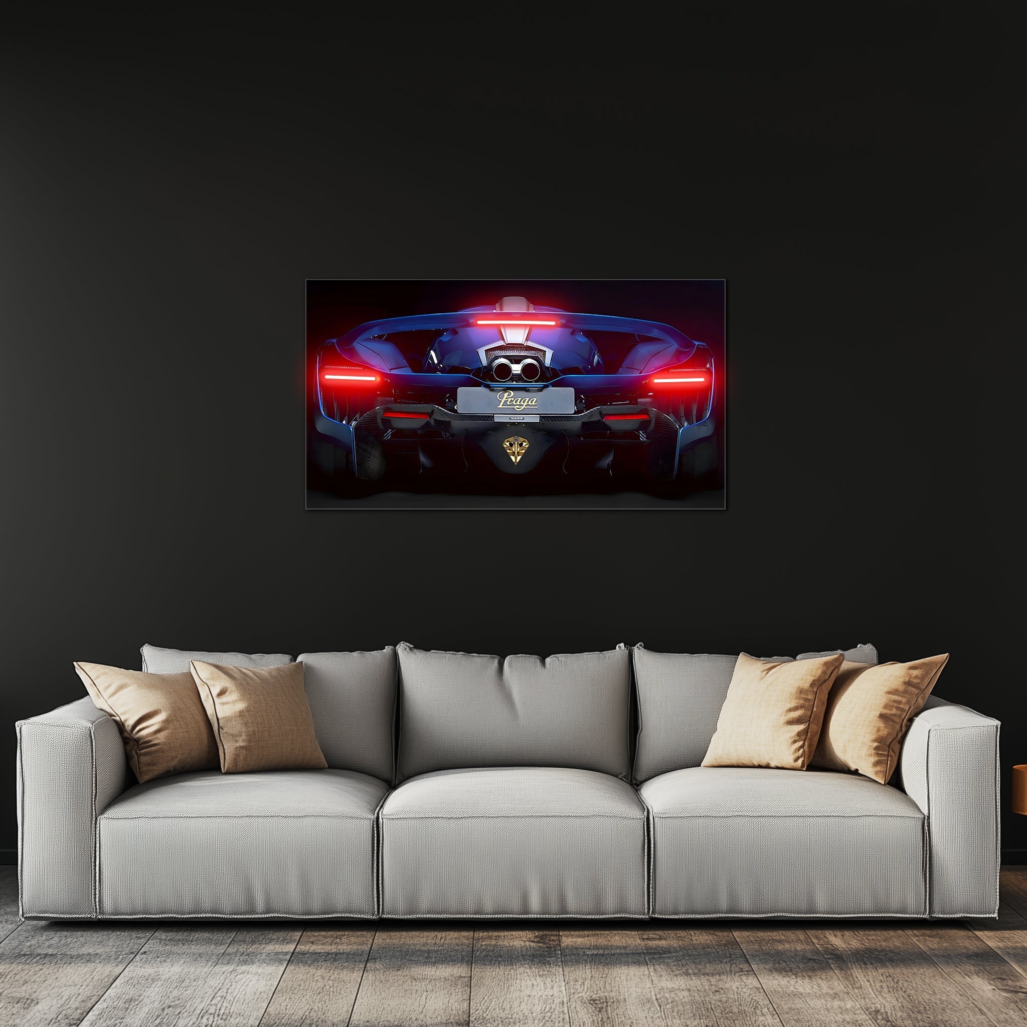 Car light up sign, Car neon light sign, Car wall art lighted, Car led wall decor, Car led sign, Garage neon sign, Neon painting art For Man - UvCar28