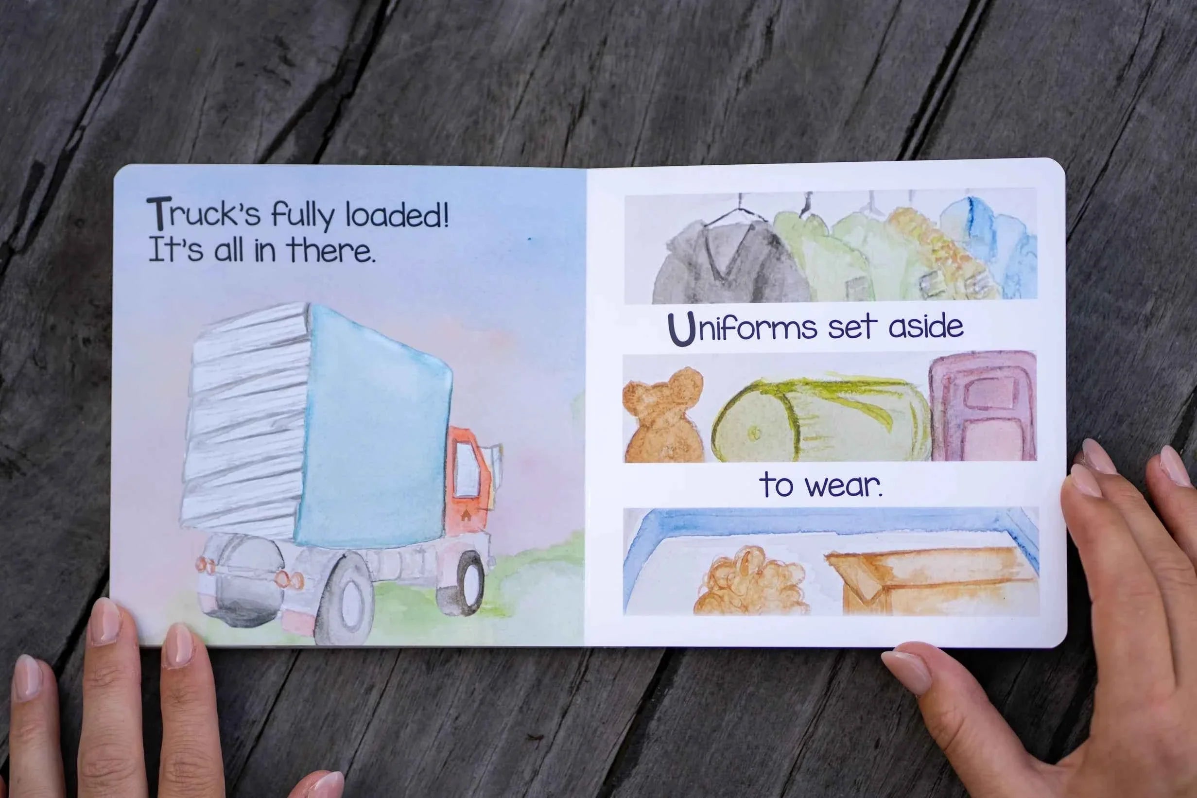PCS Book: ABCs of PCS - Board Book About Military Moves