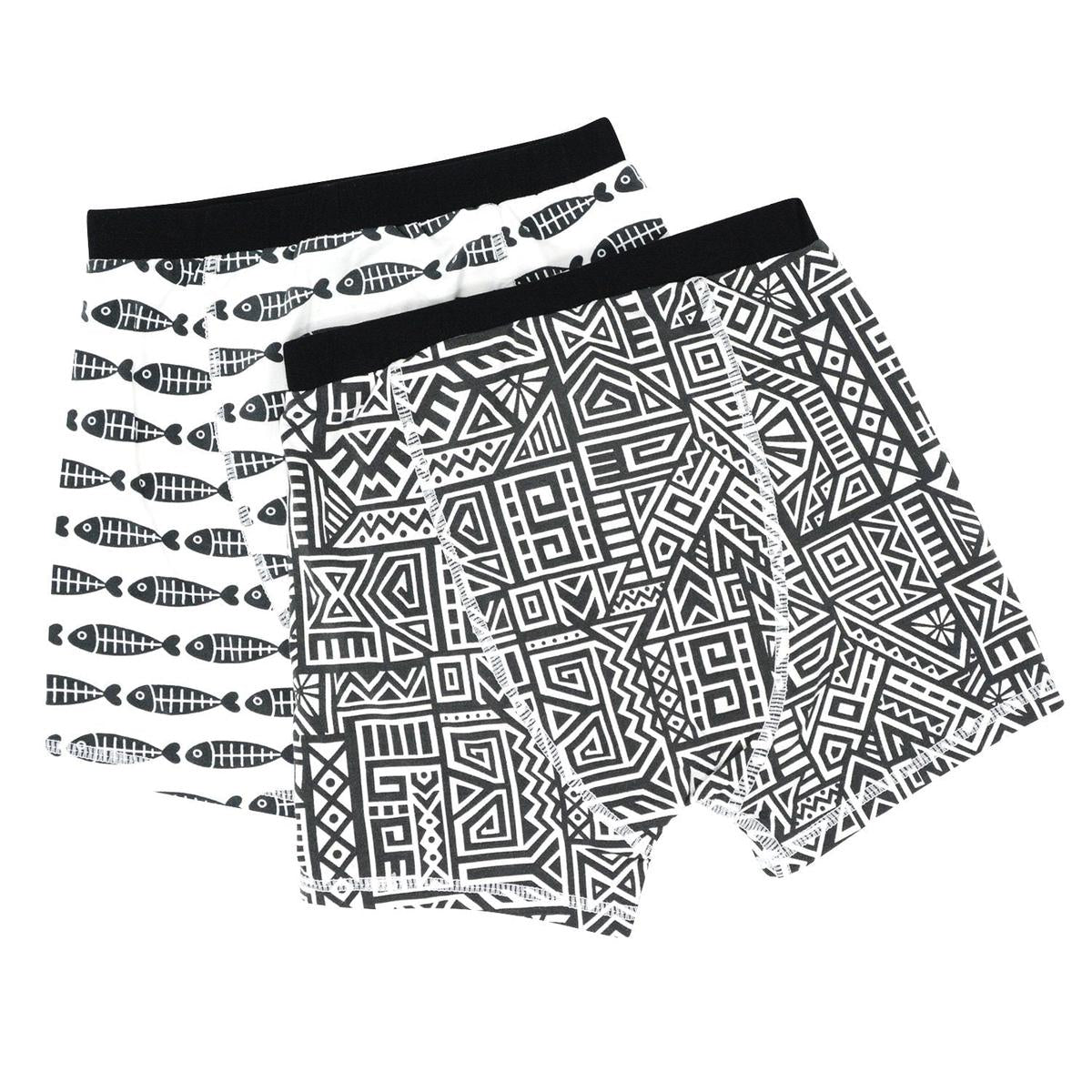 Brief Set - Fishbone Tribal