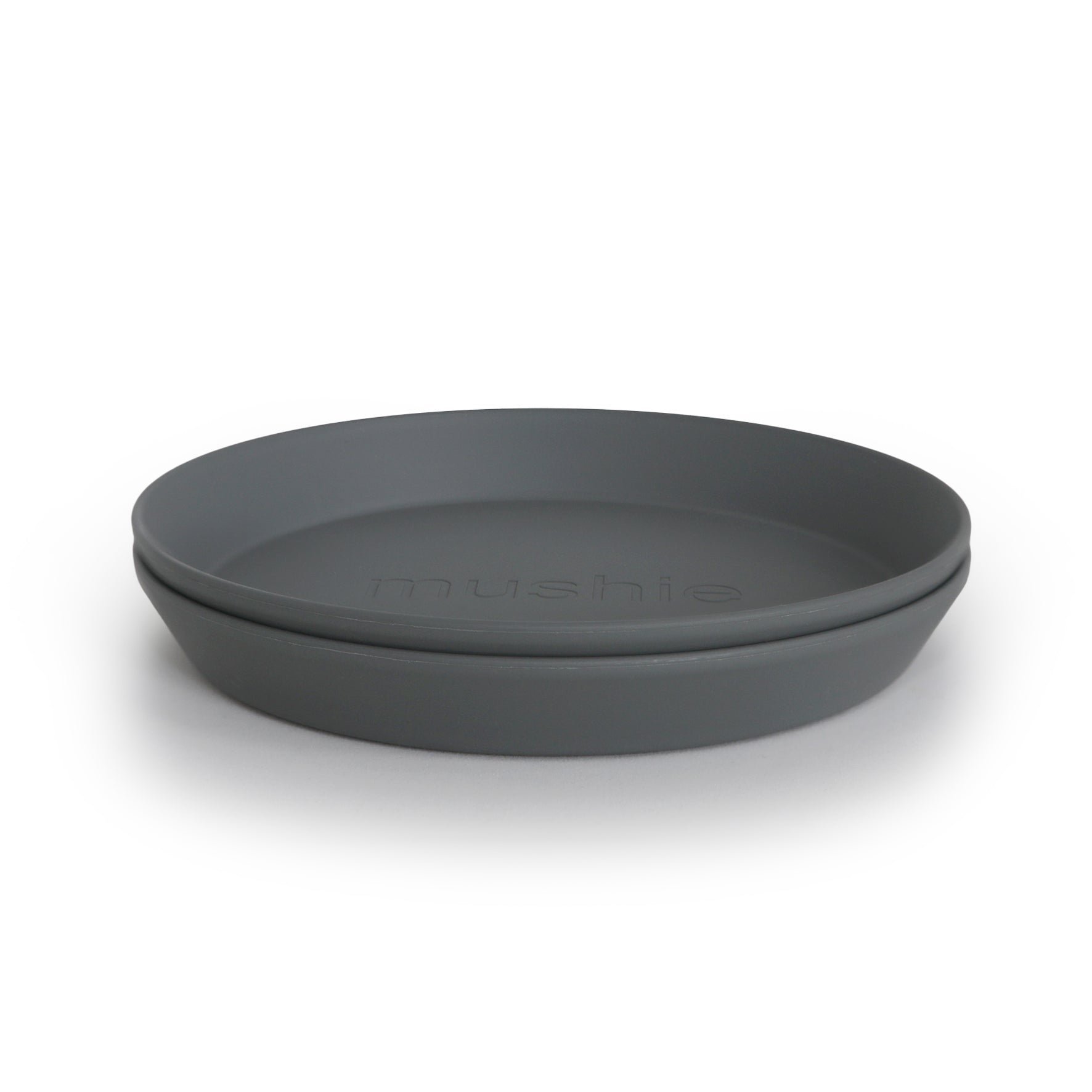 Round Dinnerware Plates, Set of 2 Dinnerware Mushie