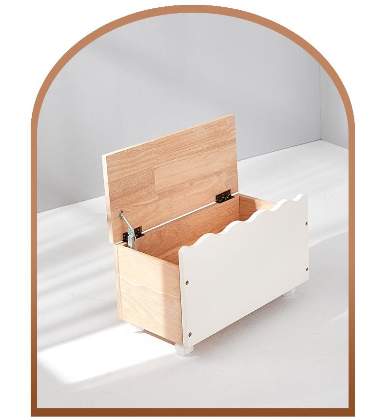 Calla Lid Toy Storage Cabinet - 2-in-1 Storage Box & Bench MesaSilla USA