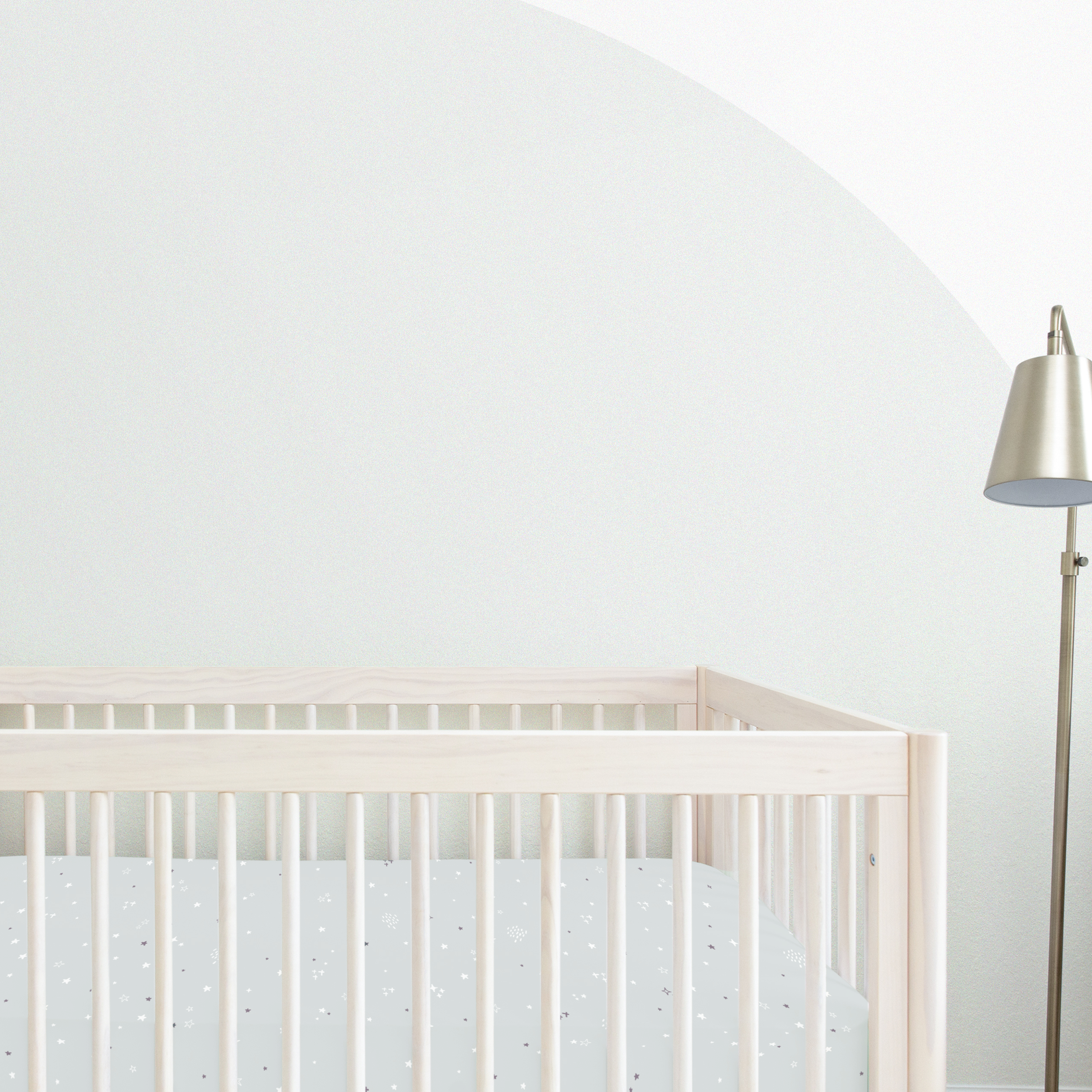 Organic Crib Sheet - Milky Way Crib Sheet Makemake Organics