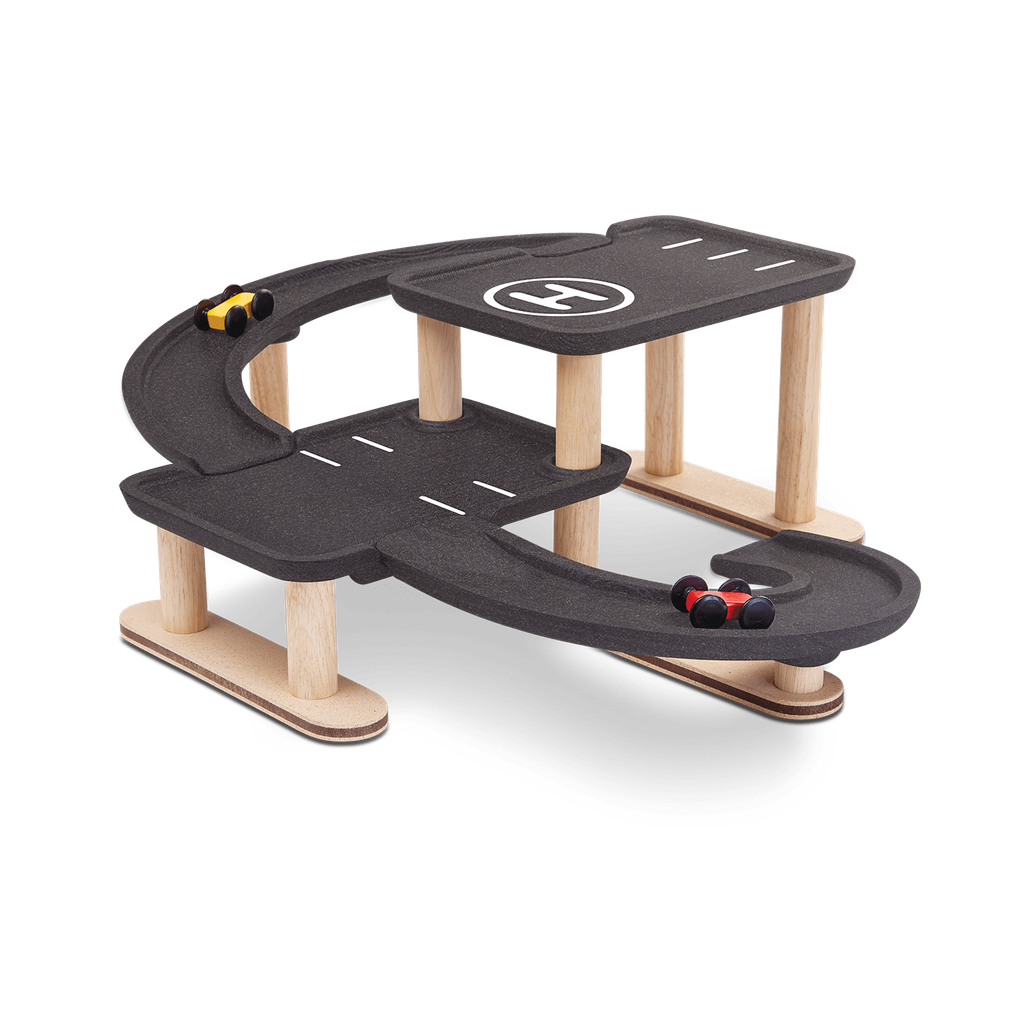 Race N Play Parking Garage  PlanToys