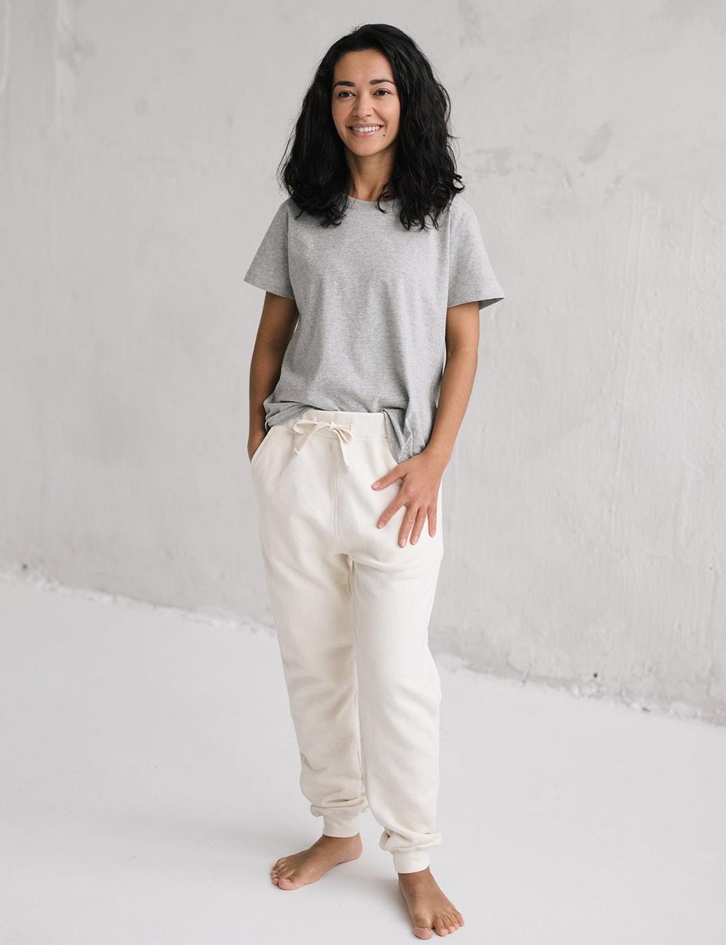 The Women's Essential Sweatpant - Natural