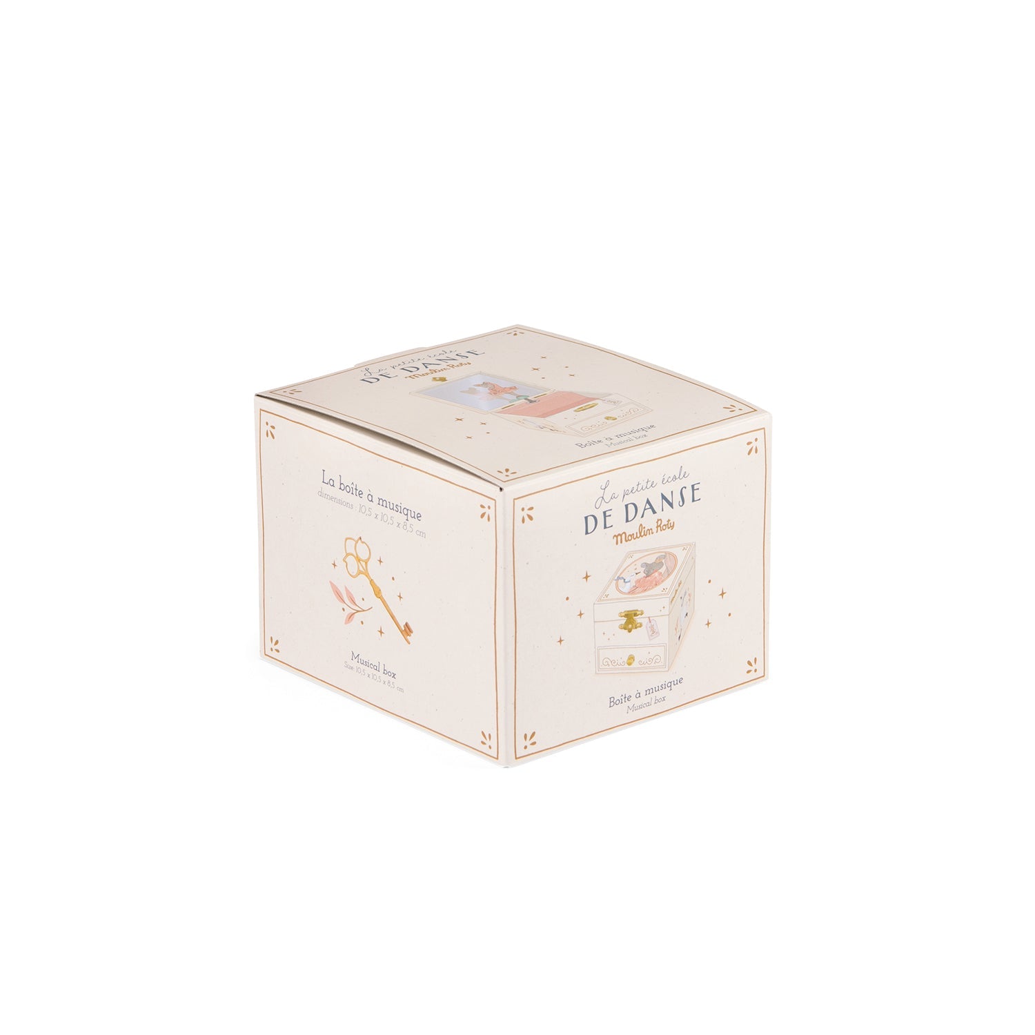 Musical Jewelry box "The Little School Of Dance" - Musical Toy -Moulin Roty