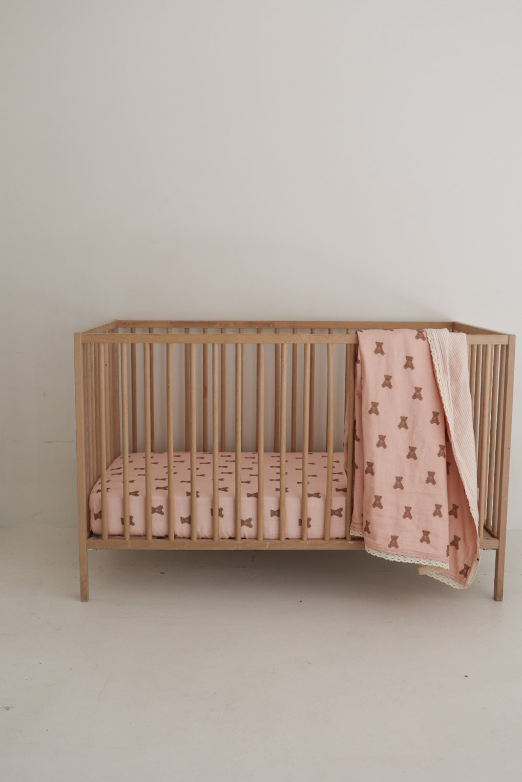 Muslin Quilt | Pink Lottie & Sadie Stripe