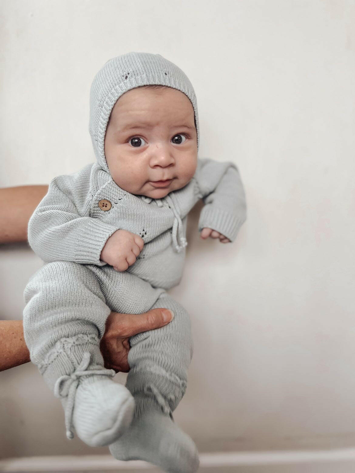 Bring Me Home Knit Bundle - Frosty Blue Luna + Luca