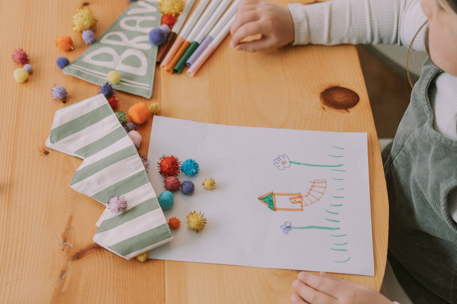 Brave Canvas Crown | Handmade Kids’ Dress-Up Crown