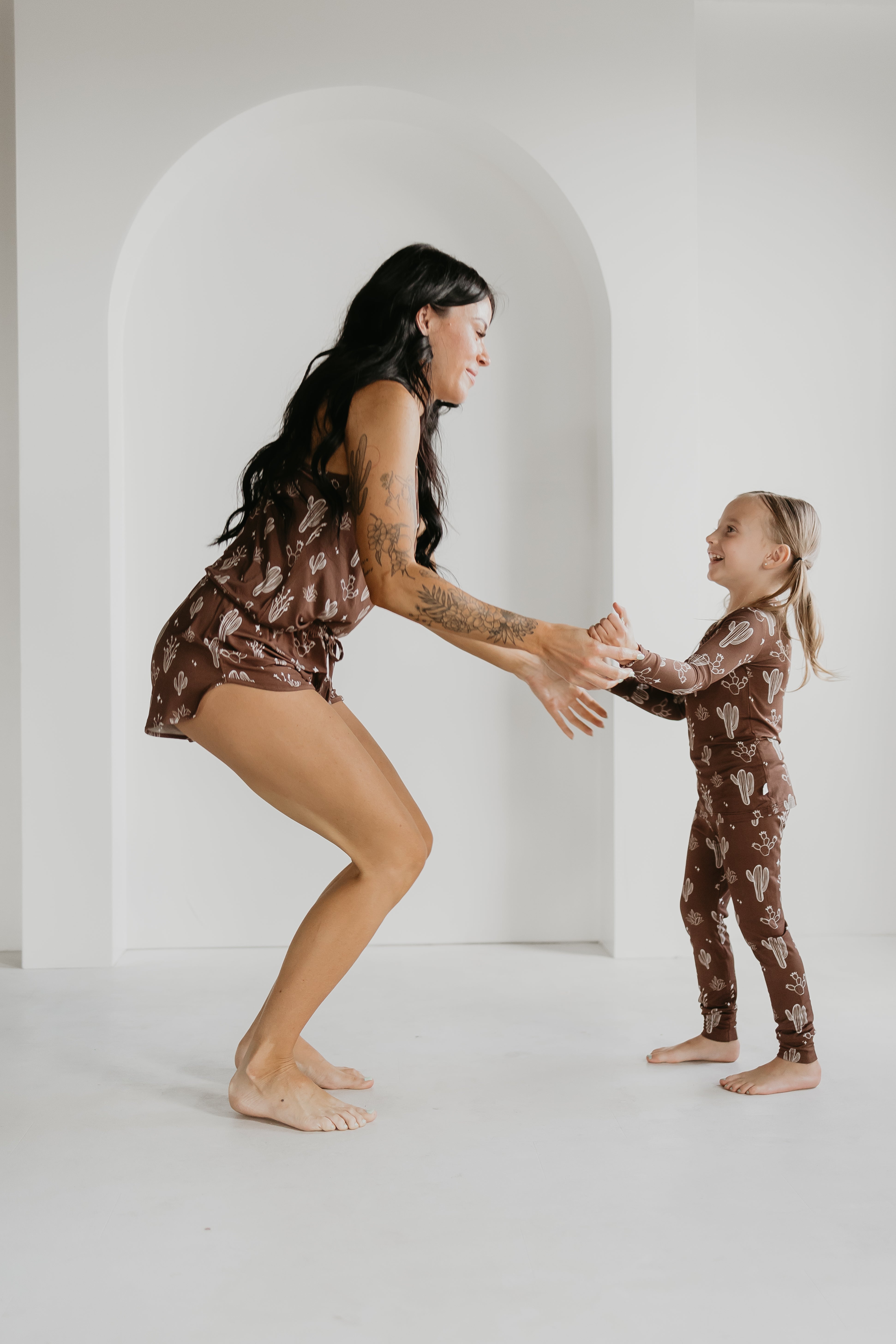 Bamboo Two Piece Pajamas | Minty x ff Desert Dreams