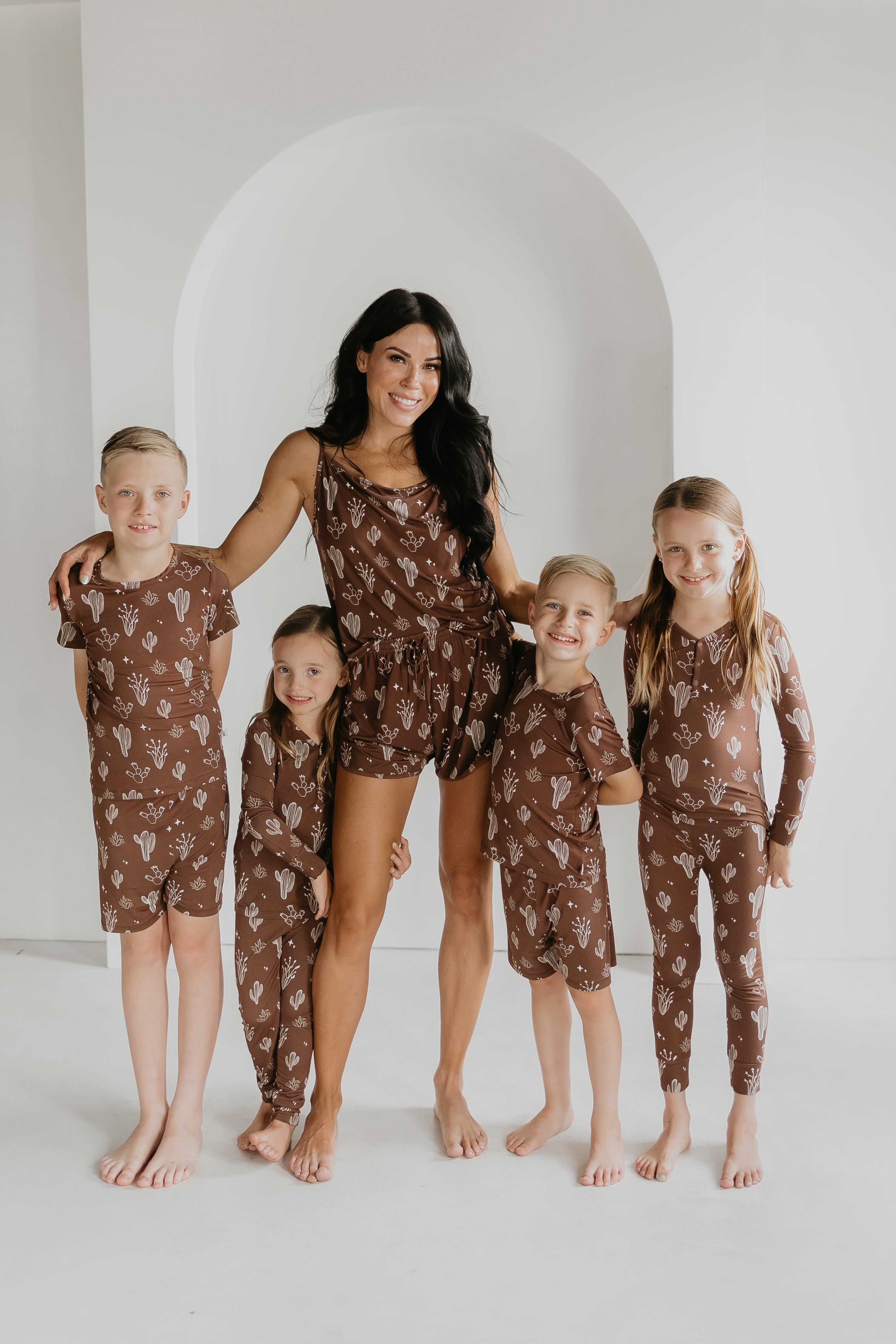 Bamboo Two Piece Pajamas | Minty x ff Desert Dreams